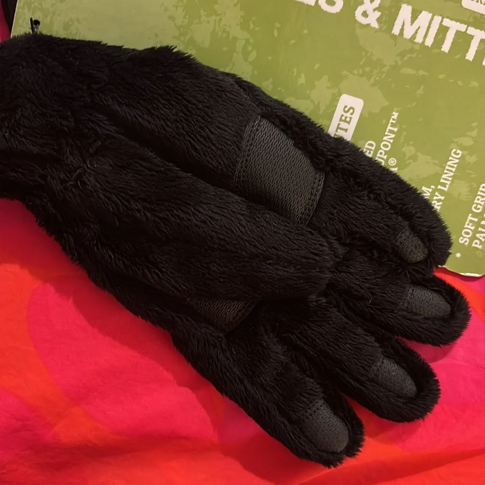 NWT head thermal fleece gloves